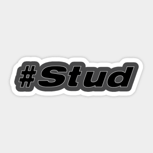 Hashtag Stud Sticker